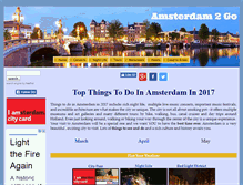 Tablet Screenshot of amsterdam-2-go.com